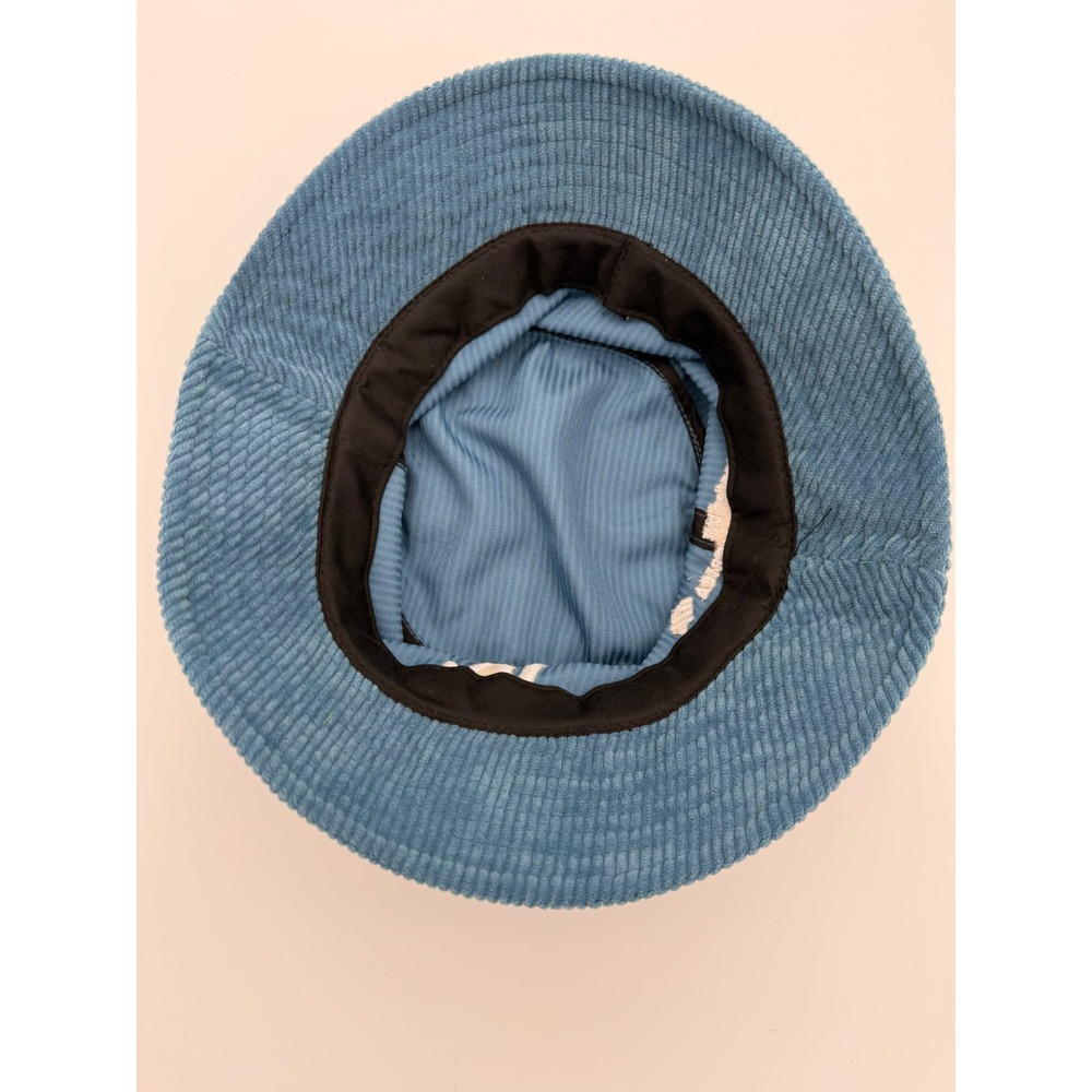LA Dodgers Logo Men's Blue Corduroy Bucket Hat Cap Retro 80s Hip Hop Street SGA - Picture 5 of 5